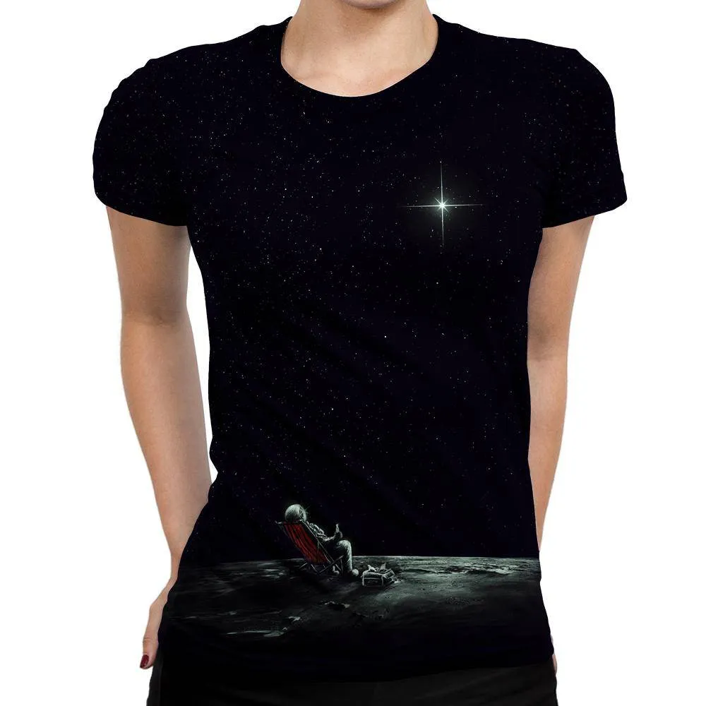 Space Chill Womens T-Shirt