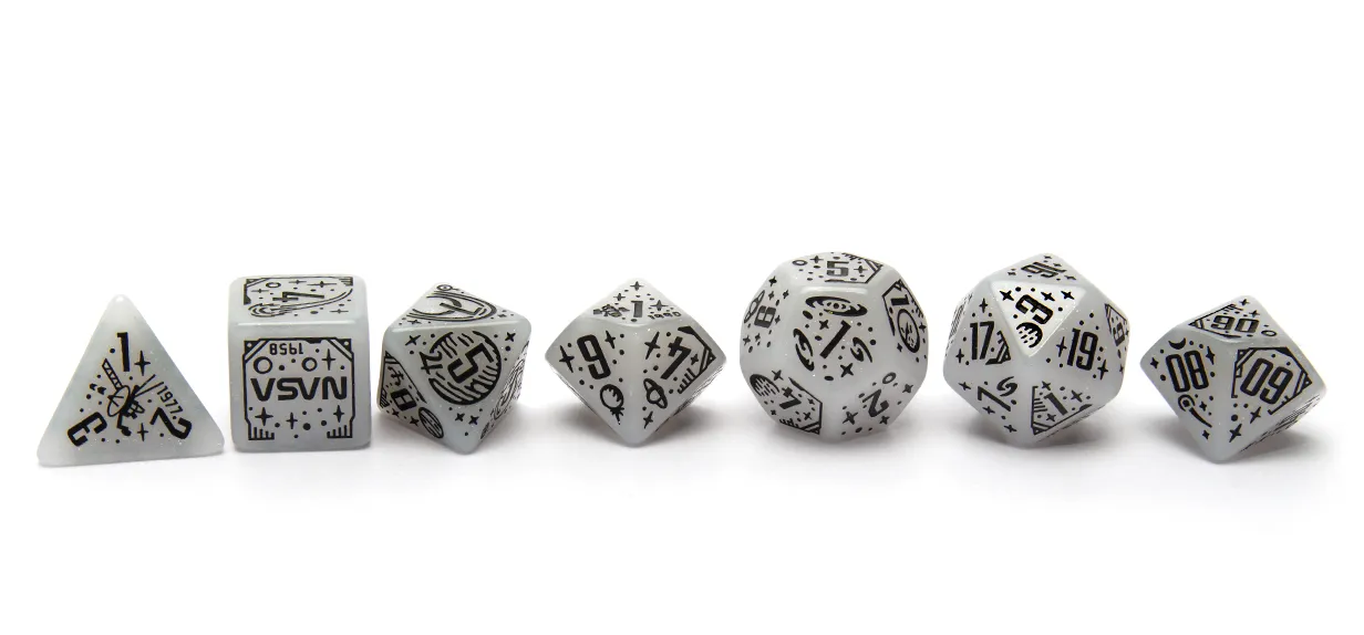 Space Dice Set | Apollo