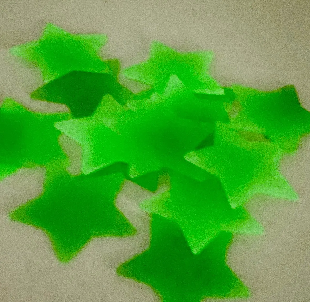 Space Galaxy Figures with GID stars