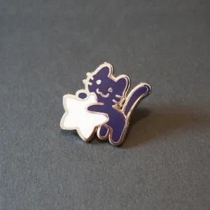Space Kitten (black) | Enamel Pin