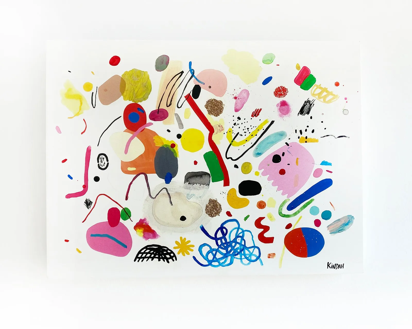 'Space' Limited Edition Wood Panel