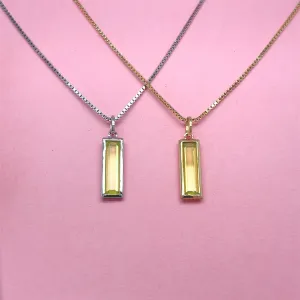 Space Milk Necklace - Green