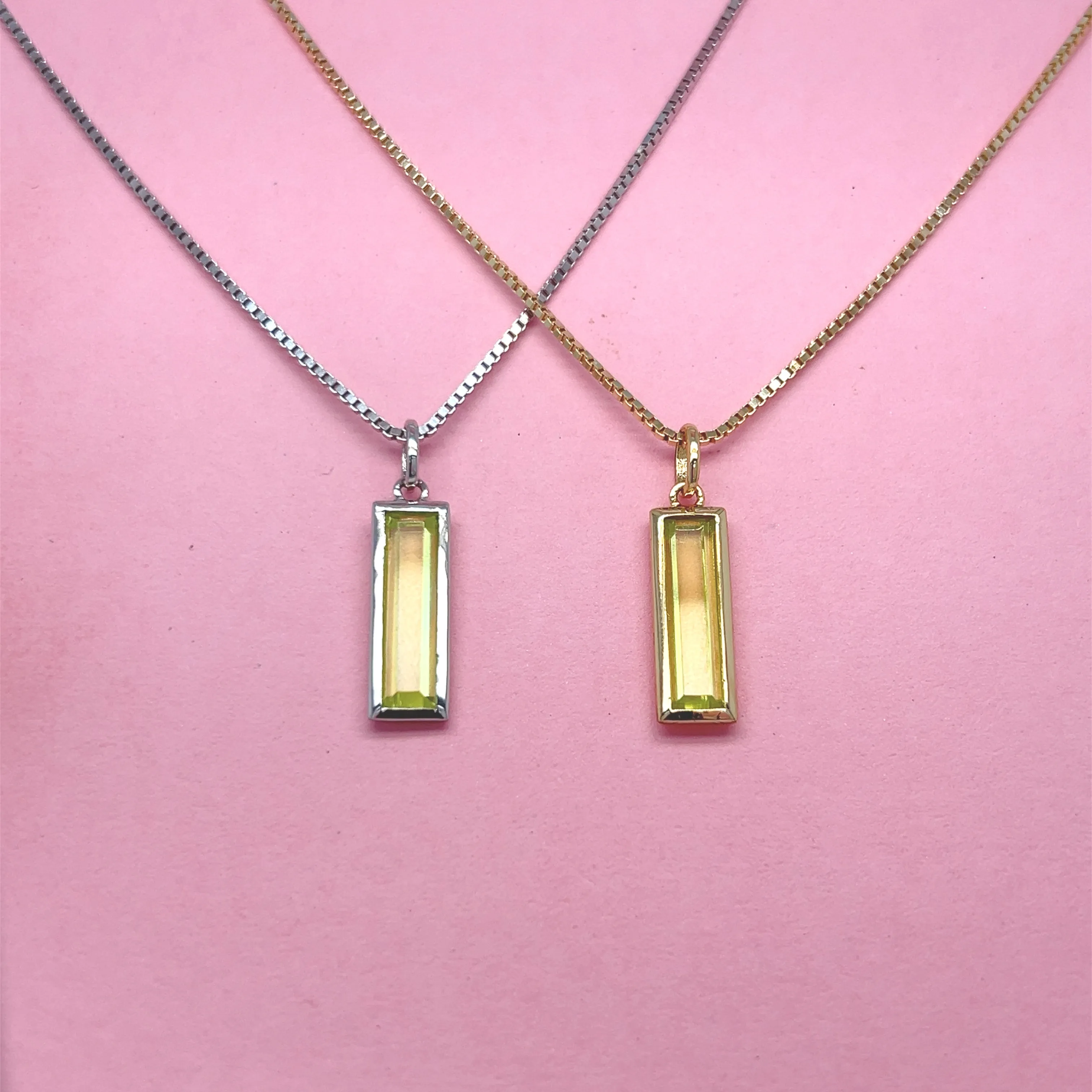 Space Milk Necklace - Green