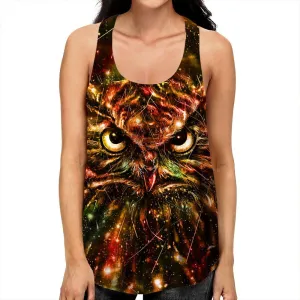 Space Owl Racerback