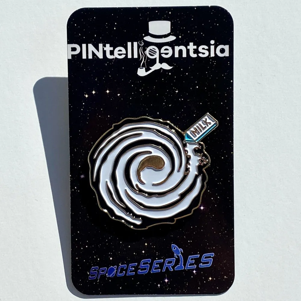 Space Pun Enamel Pin