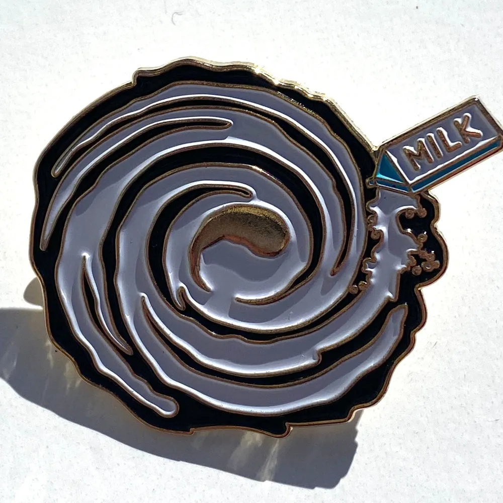 Space Pun Enamel Pin