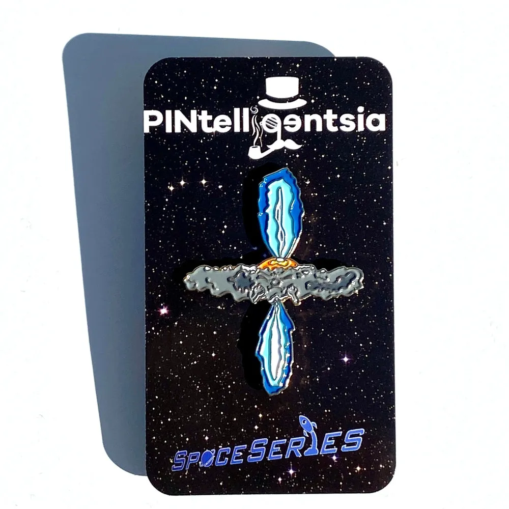 Space Pun Enamel Pin