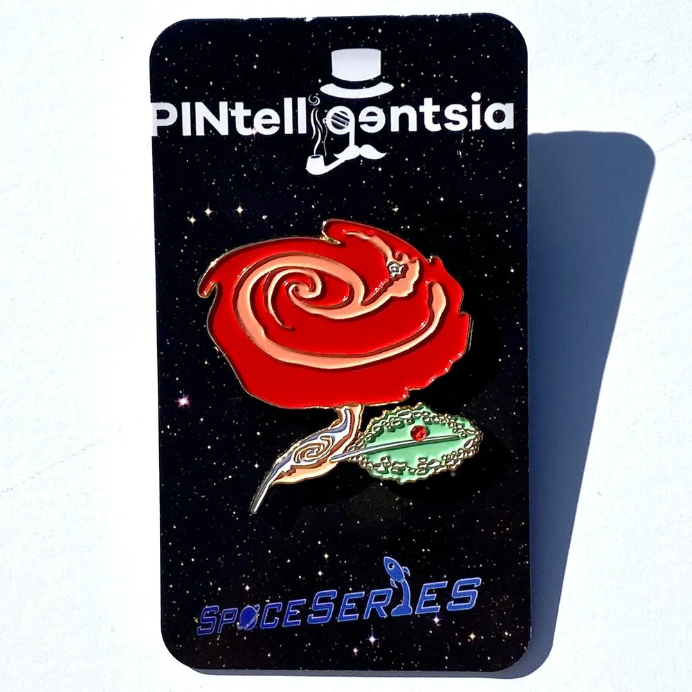 Space Pun Enamel Pin