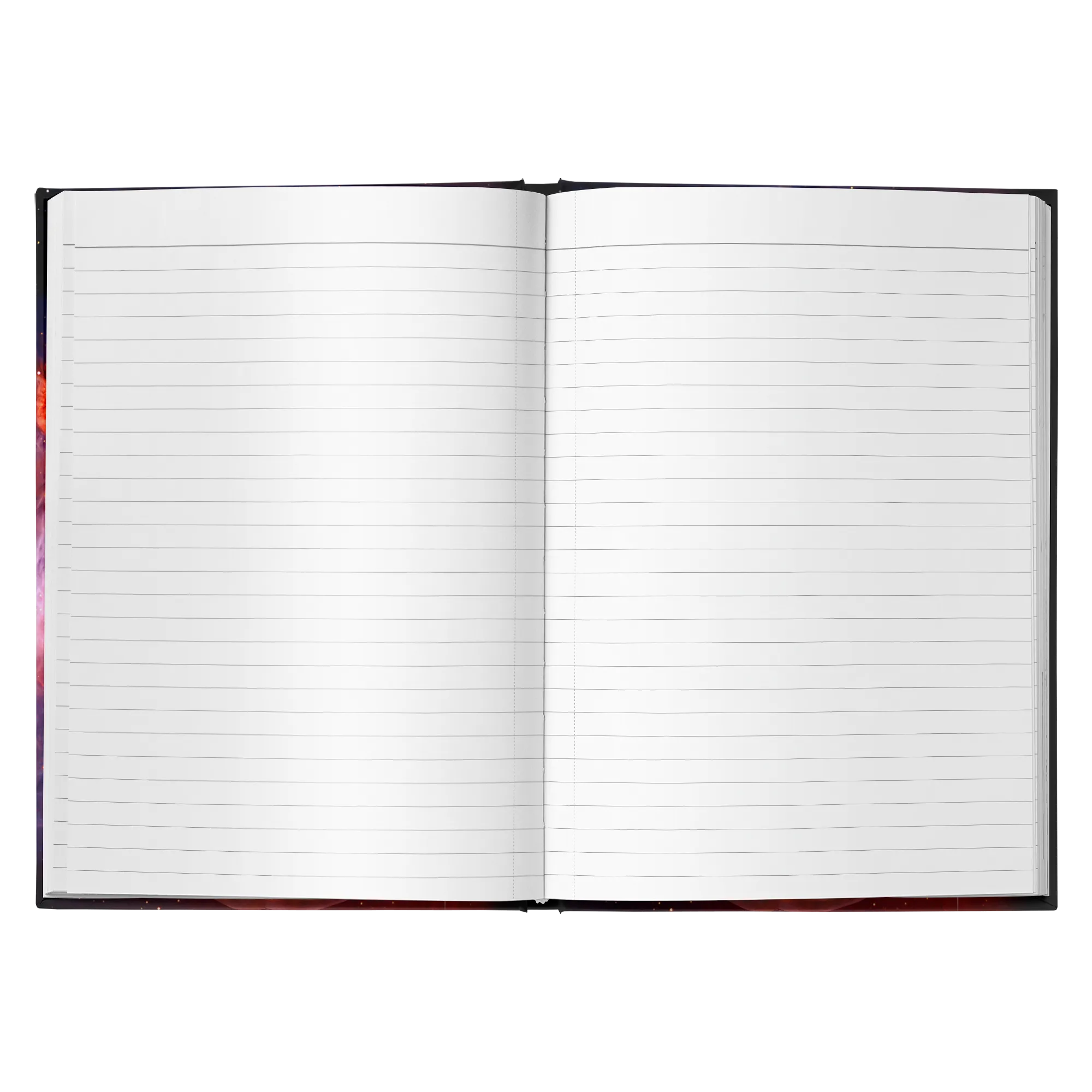 Space Waffles Hardcover Notebook