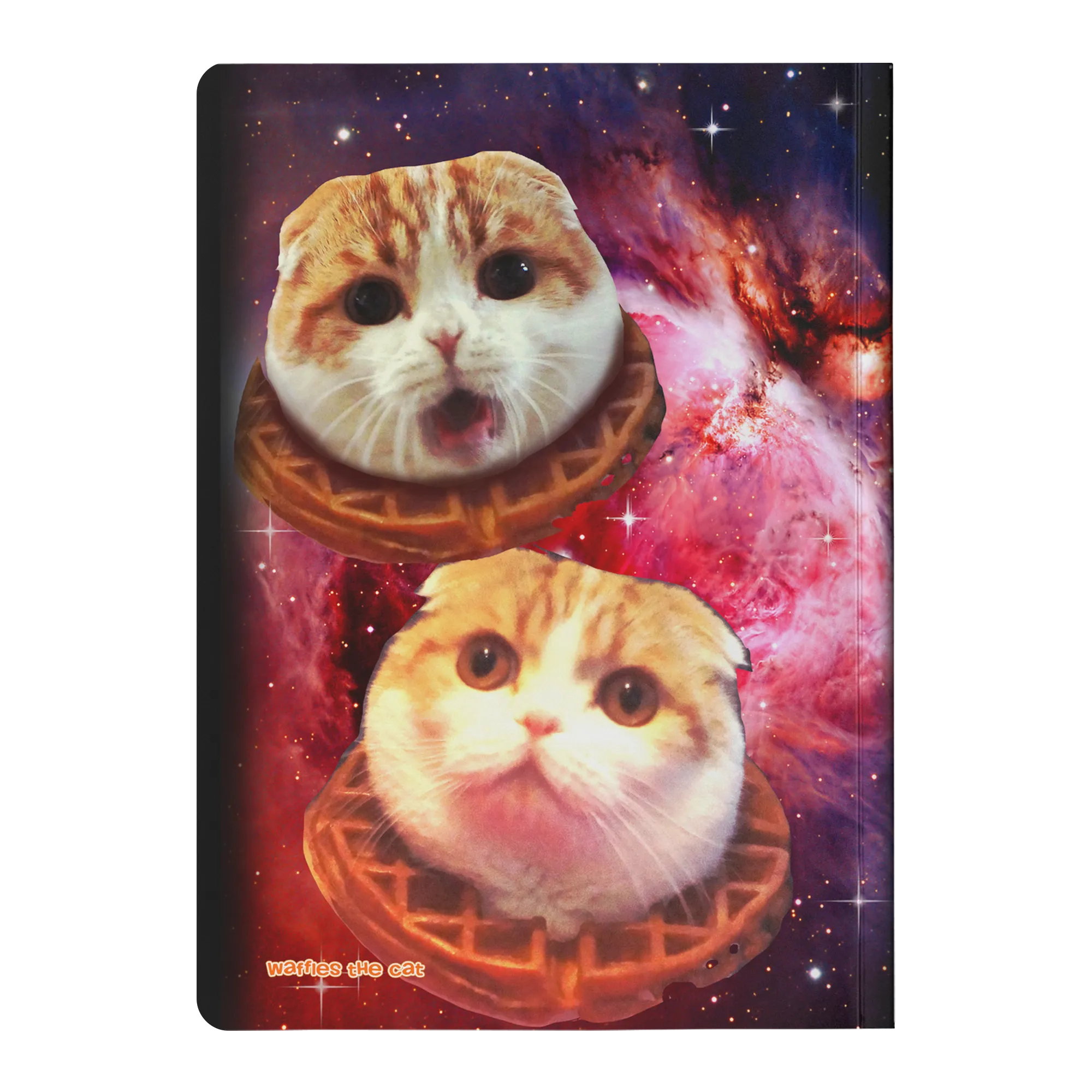 Space Waffles Paperback Notebook