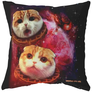 Space Waffles Pillow