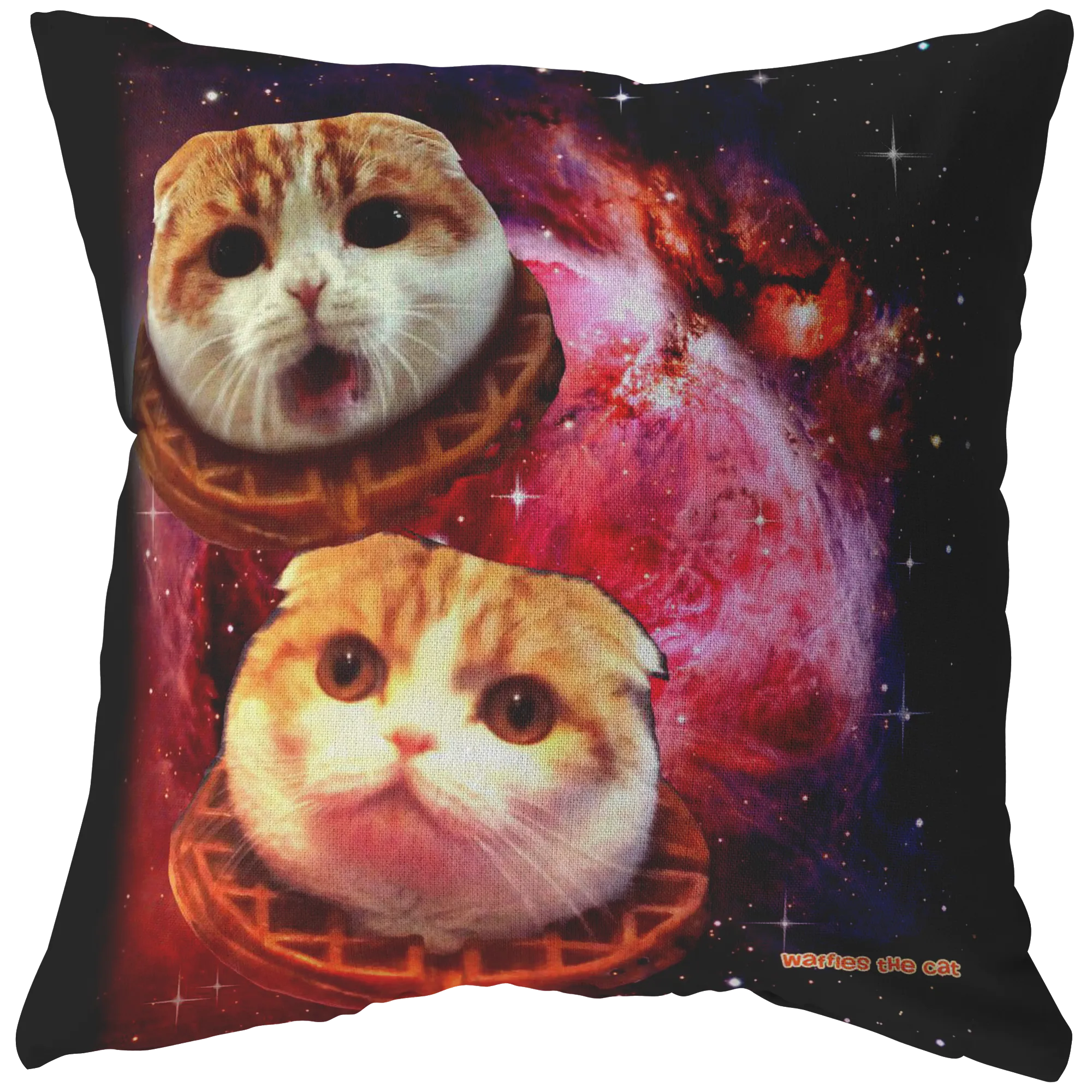 Space Waffles Pillow