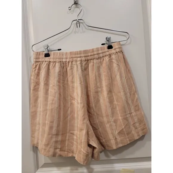 Splendid Linen Striped Shorts