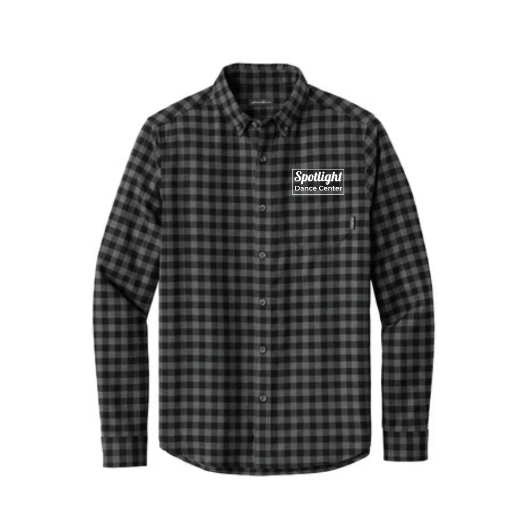 Spotlight Eddie Bauer® Long Sleeve Favorite Flannel Plaid Shirt