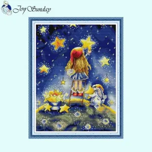 Star Picking Girl