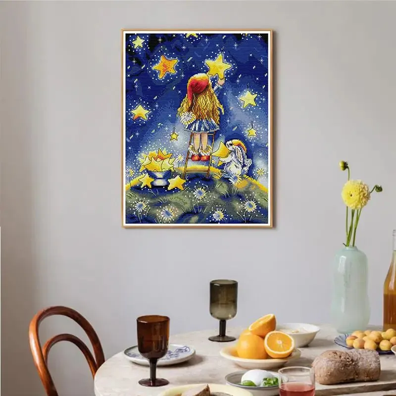 Star Picking Girl
