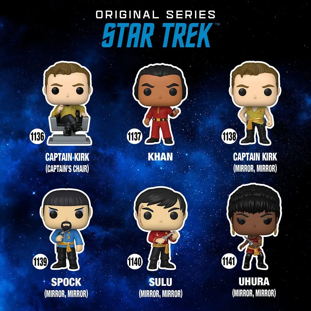 Star Trek The Original Television Series Khan Pop! Vinyl Figure 1137