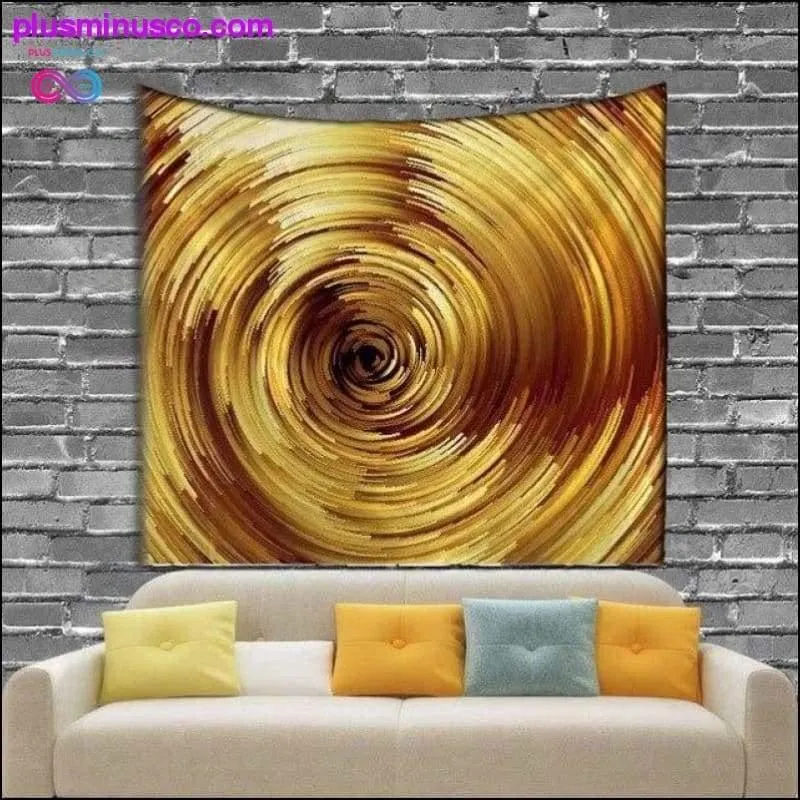 Stereo Rotating Space ohemian Hippie Tapestry Mandala Wall