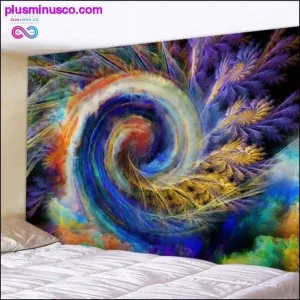 Stereo Rotating Space ohemian Hippie Tapestry Mandala Wall
