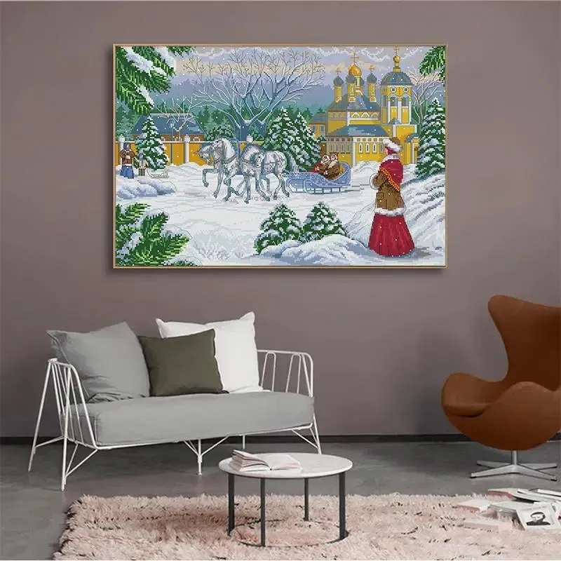 Stitch Xmas Waiting in the Snow
