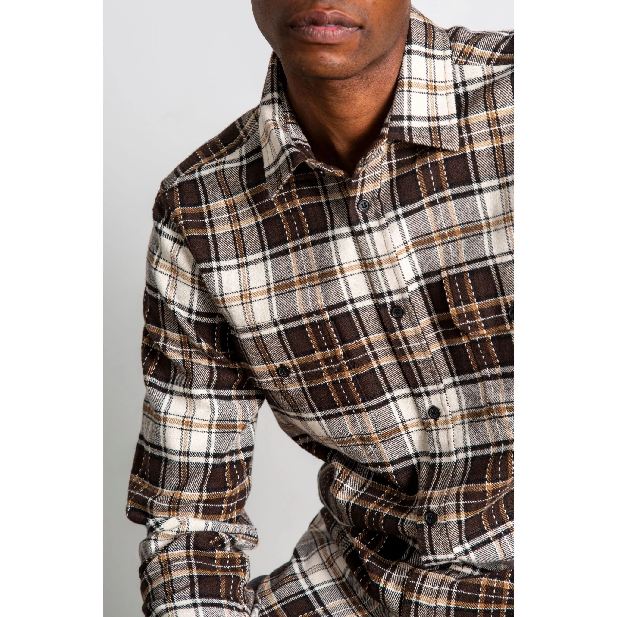 Stratton Long Sleeve Flannel Shacket