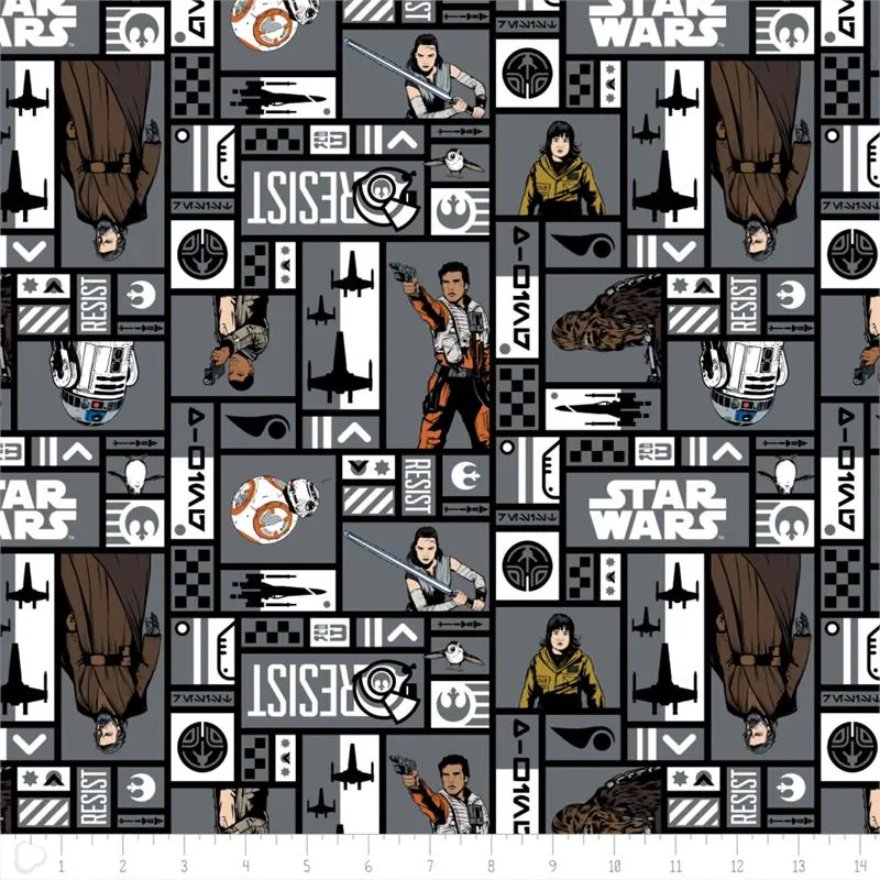 The Last Jedi Star Wars Resistance Heroes in grey