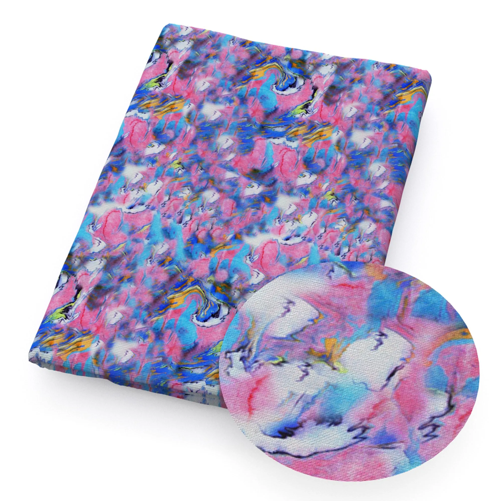 Tie Dye Printed Fabric