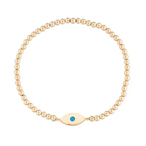 Turquoise Eye Bracelet