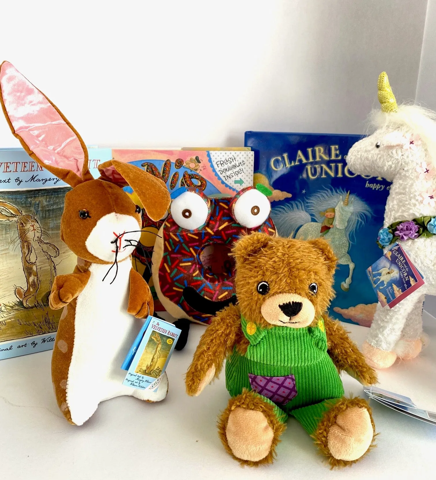Velveteen rabbit soft toy   Book set