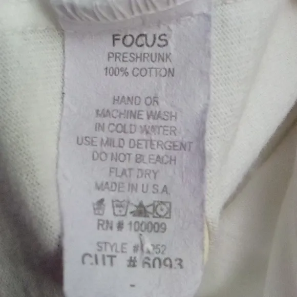 Vintage 90's Focus 2 Piece Dress Set White with Cat Theme Size L