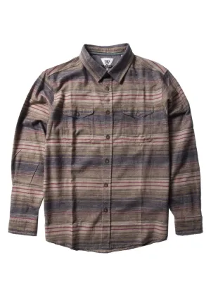Vissla Central Coast LS Flannel - Kangaroo