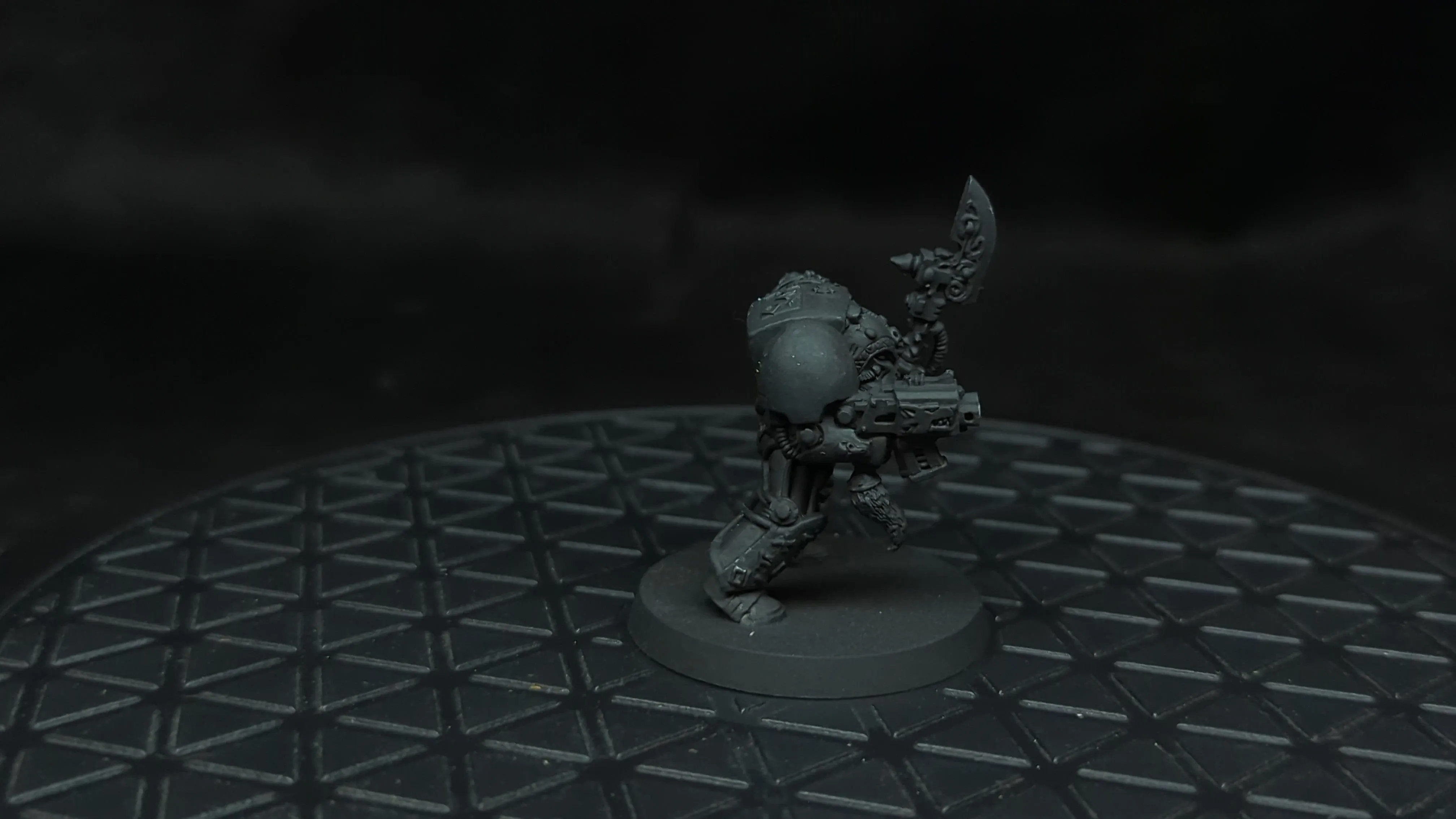 Warhammer 40k Space Wolves Rune priest in Terminator Armour x1