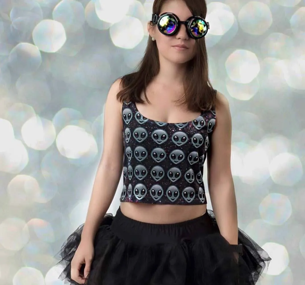 We Are Here Crop Top
