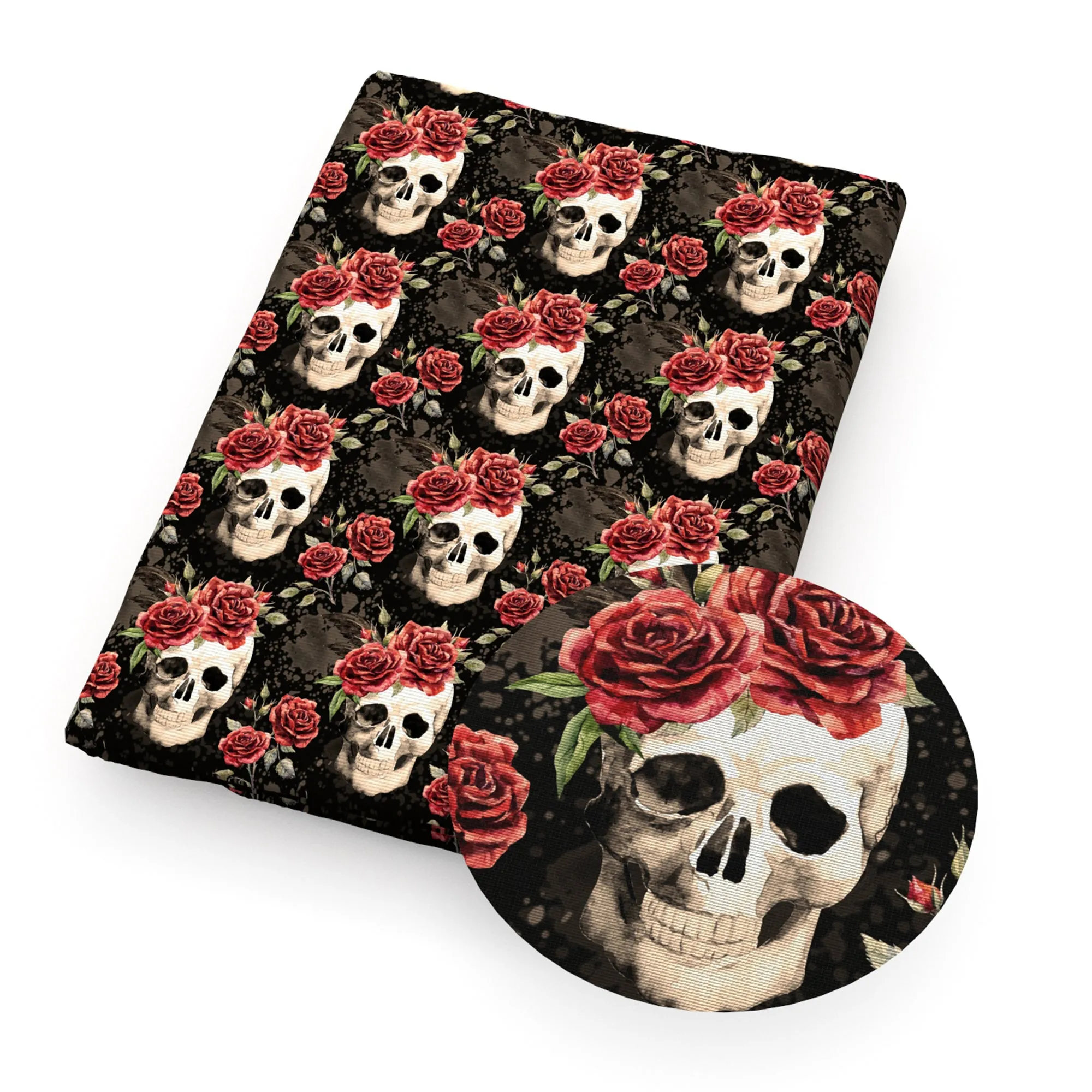Witch Theme Printed Fabric
