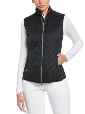 Womens Lightweight Quilted Golf Vest