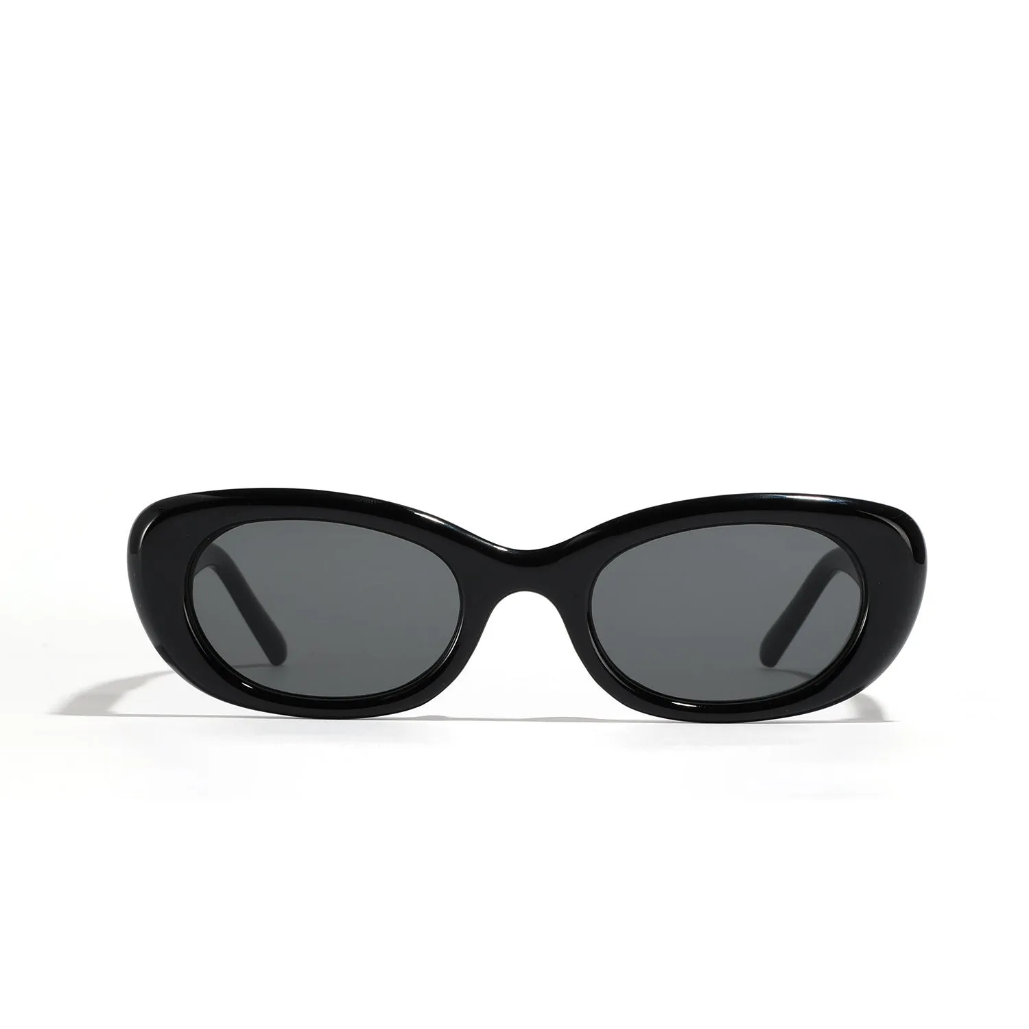 Xunge Glasses Star New Oval All-Match Sunglasses Men's Gray European and American Uv Sunglasses Women's Hot