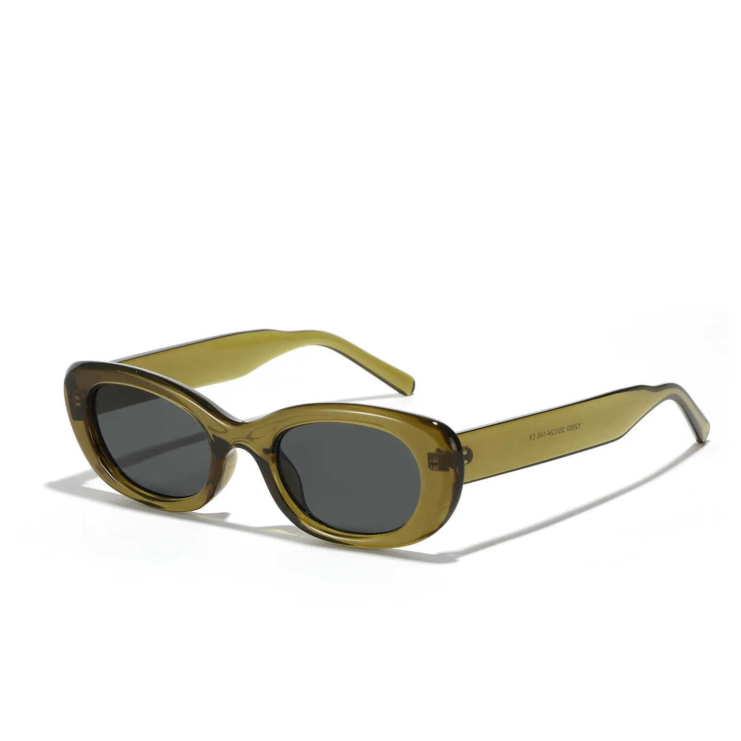 Xunge Glasses Star New Oval All-Match Sunglasses Men's Gray European and American Uv Sunglasses Women's Hot