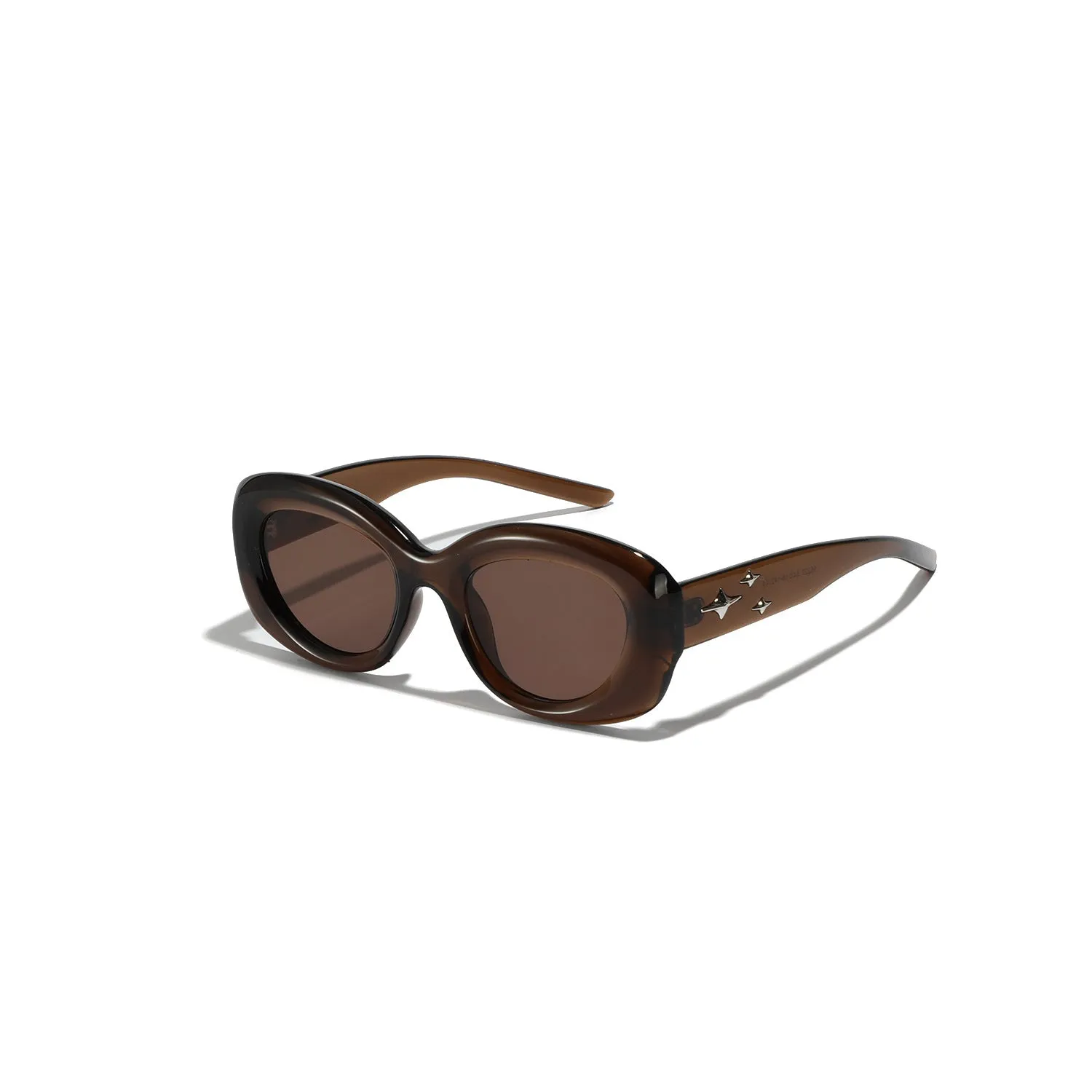 Xunge Large Frame Glasses Personality Trend Xiaohongshu Internet Celebrity Recommended Sunglasses Female Star Oval Sunglasses Male