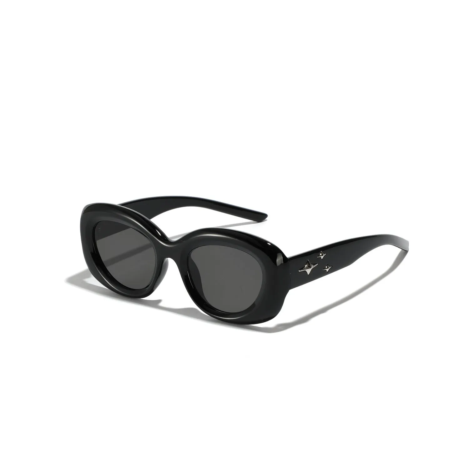 Xunge Large Frame Glasses Personality Trend Xiaohongshu Internet Celebrity Recommended Sunglasses Female Star Oval Sunglasses Male
