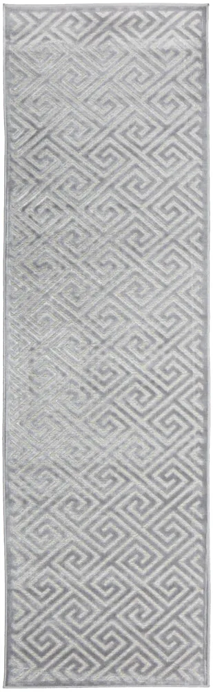 York Alice Silver Runner Rug