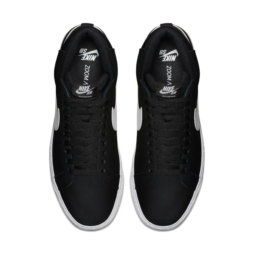 Zoom Blazer Mid (Black/White)